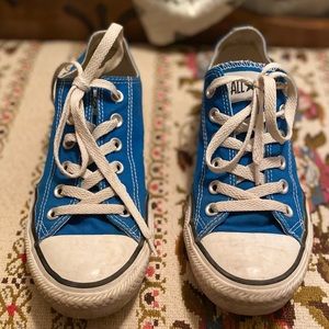 Blue Converse